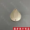 Espelho Laser Iridescente Dourado Prata Vermelho Azul Champagne Verde Preto Pequena Forma de Gota d'Água Lantejoulas de PVC
