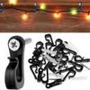 Ganchos de Iluminación Listos de Fábrica Ganchos de Tornillo para Guirnaldas de Luces de Plástico Ganchos para Colgar Macetas Luces de Navidad con Colgador Oculto