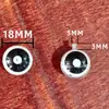 Año del Dragón nuevo estilo llamativo ojo de dragón multicolor venta al por mayor manualidades diy cuentas para ojos accesorios de dragón llamativos cuentas para ojos