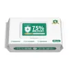 Paquete de 80 Toallitas Desinfectantes con 75% de Alcohol para Uso en Oficina y Hogar, Antibacterianas y Antisépticas, Toallitas Húmedas Especiales Portátiles, Paquete Grande