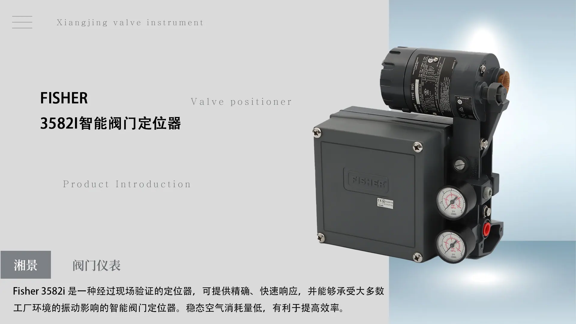 1.产品首图-FISHER3582I