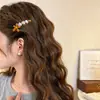 Pinzas de pelo florales de colores estilo coreano, pinzas elegantes y exquisitas para flequillo lateral, pasadores de lazo lindos para niñas