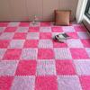 Tapete Pelúcia para Quarto, Tapete de Borda de Cama Completa, Tapete de Chão Patchwork para Crianças Rastejarem, Tapete para Sacada/Janela Saliente, Pode Ser Cortado