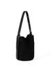 2024 Otoño e Invierno Nuevo Estilo Coreano Diseño Nicho Bolso de Hombro de Gamuza Bolso de Cubo Casual Retro de Gran Capacidad para Mujer
