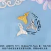 Accesorios de Plata de Ley 999 Serie 3D Sirena Mariposa Hada Varita Colgante de Collar DIY Pulsera Accesorios de Joyería Venta al por Mayor