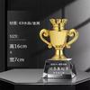 Trofeo Pequeño de Metal y Cristal Jardín de Infancia Niños Escuela Primaria Adolescentes Graduación Canto Danza Evento Deportivo Premios