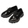 Comercio electrónico transfronterizo, talla grande, nueva colección primavera/otoño 2026, mocasines de suela gruesa para mujer, estilo europeo y americano, mocasines slip-on de moda