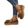 Verano 2026 Nuevo Talla Grande para Mujer Casual Cómodos Lazos Zapatos Planos de Moda Francesa Talla Única para Todos