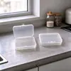 7.5 Caja de Plástico Rectangular Caja de Almacenamiento Transparente Caja de Empaque para Equipo de Pesca Anzuelos de Pesca Caja para Clips de Papel Caja de Almacenamiento para Tarjetas de Presentación Fabricante