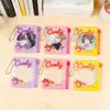 Saco com Zíper Transparente para Armazenamento de Merchandise de Crachá Personalizado Saco de Exibição em PVC Protetor de Crachá Porta-Cartões de Anime