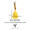 Moda Vietnamita Chapada en Oro Nicho de Alta Gama CNC 3D Carácter de la Fortuna Calabaza Cuadrada Pequeña Colgante Cadena para Suéter Venta al por Mayor para Mujeres