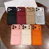 Adecuado para Funda de Teléfono iPhone 17 Pro Max, Cuero Liso Patrón Lichi Soporte con Ranura para Tarjetas, Cubierta Anti-Caída Apple 16 Transfronteriza 15
