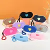 Nuevo Estuche para Gafas de Silicona PVC Dibujos Animados Portátil con Cordón Bolsa de Almacenamiento para Gafas de Sol Caja de Gafas Anticompresión Personalizado