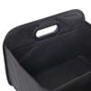 Mini caja de almacenamiento para coche, portátil, plegable, con múltiples compartimentos, para maletero de coche