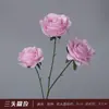 Série de Casamento Rosa Materiais de Flores Artificiais para Decoração de Vitrine de Shopping, Exibição de Fundo, Arranjos Florais, Flores Artificiais, Rosas
