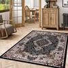 Alfombra de distribución transfronteriza TEMU Alfombra turca persa para sala de estar fácil de cuidar Manta de terciopelo de cristal para sofá y mesa de café en stock