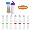 Venta Caliente Transfronteriza de Amazon Botella Aspersora de 2 Piezas Botella de Plástico para Condimentos Aspersor de Polvo Botella para Especias Pimienta