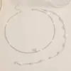 Cadena de Cuerpo de Perlas Minimalista Coreana Versátil Sexy Suave Diseño de Nicho Collar de Gama Alta Accesorios de Cadena para el Pecho