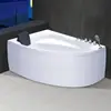 Bañera de Acrílico Curva Izquierda y Derecha Montada en Pared Masaje de Surf Temperatura Constante Aislamiento Térmico Duradero Fabricante de Foshan