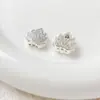 Cuentas Espaciadoras de Zirconia Incrustada en Oro Real Chapado en Cobre, Hoja de Arce de Loto, Cuentas Porosas, Material para Pulseras y Collares Hechos a Mano DIY
