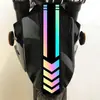 Adesivos para Para-lama de Motocicleta, Adesivos de Aviso com Linhas de Seta Refletivas, Adesivos para Veículos Elétricos, Adesivos Personalizados para Carro
