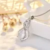 Colar de Pedra Preciosa Gota de Água de Luxo para Mulheres, Corrente Clavícula de Prata Versátil, Pingente de Cristal de Design de Nicho de Alta Qualidade, Suprimento para Transmissão ao Vivo