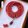 Pulseira oriental bodhi vermelha 108 design original colar antigo Wen contas de jogo rosário pulseira portátil atacado