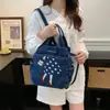 Bolso de Hombro de Moda para Mujer 2026 Nuevo Versátil de Gran Capacidad Bolso Cruzado Mochila de Mano para Estudiante Viajero