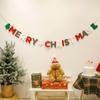 Gnomo de Natal de Feltro Transfronteiriço Decoração de Bandeira Muzhu Pingente de Natal de Feltro Bandeira de Natal Não Tecida