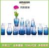 Vaso de Vidro Vintage Francês Transparente Hidropônico Hidropônico Decoração de Mesa para Casa Artesanato Enfeites Mini Pequeno Vaso