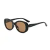 Nuevas Gafas de Sol de Alta Gama con Montura Ovalada Retro de Rain para Hombres y Mujeres, Moda para Exteriores Fotografía Callejera, Gafas de Sol Anti-UV