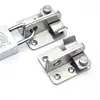 Cerradura de pestillo de acero inoxidable para puertas de madera, Cerradura de puerta, Cerrojo de puerta, Cerrojo de puerta antirrobo, Accesorios para cerraduras de puerta