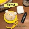 Porta-moedas Criativo Fofo de Pom-Pom, Estojo para Fones de Ouvido, Bolsa Colorida de Fio para Guardar Chaves, Enfeite de Pendurar, Presente de Casal