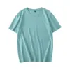Camiseta Pesada 240g Ami Kaji Chao Marca Masculina Comércio Exterior Americano Ombro Verão Manga Curta Camiseta Estampada logo