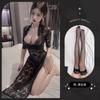 Lemon Story Lingerie Sexy Renda Sexy Cheongsam Recortado Transparente Puro Desejo Uniforme Roupa Flertando na Cama 8161