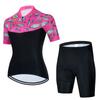 2026 Roupa de Ciclismo Feminina Respirável Mais Vendida Roupa de Manga Curta Roupa de Ciclismo de Estrada de Montanha Feminina Slim Fit