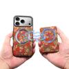 Denior es Adecuado para Funda de Teléfono Magnética de Corcho para iPhone 18 Pro con Ranura para Tarjeta y Soporte Magnético para Tarjetas Apple 17 Magsafe