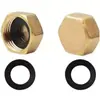 Tapón de Tubería de Agua de Cobre Puro, Tapa Roscada, 1/2 Pulgada, 3/4 Pulgada, Tapón Roscado Interno y Externo, Tapón de Tapa, Tapón de Tapa de 1/2 Pulgada