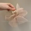 Accesorios para el Cabello Estilo Coreano Celebridad de Internet 2023 Nuevo Estilo Ins Lindo Dulce Pinza de Tiburón Pasador Pinza de Malla para el Cabello