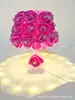 Lâmpada de Aromaterapia Rosa Presente de Dia dos Namorados Aniversário Decoração de Casamento Namorada Feriado Flor Preservada Lâmpada de Atmosfera