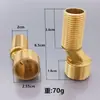 Conexiones de Cobre Transfronterizas con Tornillo Excéntrico Extendido para Regadera Empotrada con Patas Curvas y Dobladas, Conexiones de Tornillo Excéntrico Reductoras para Grifos