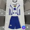 Conjunto de futebol multi-especificação, vestuário esportivo de secagem rápida e respirável, personalizável com impressão, uniforme de tênis de mesa, vestuário de treino, conjunto esportivo de camisa