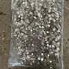 3,6mm Mini Flor de Ameixa Plana Forma Especial Diamante Vidro Strass Unha Diamante Joia Adesivo DIY Material Diamante