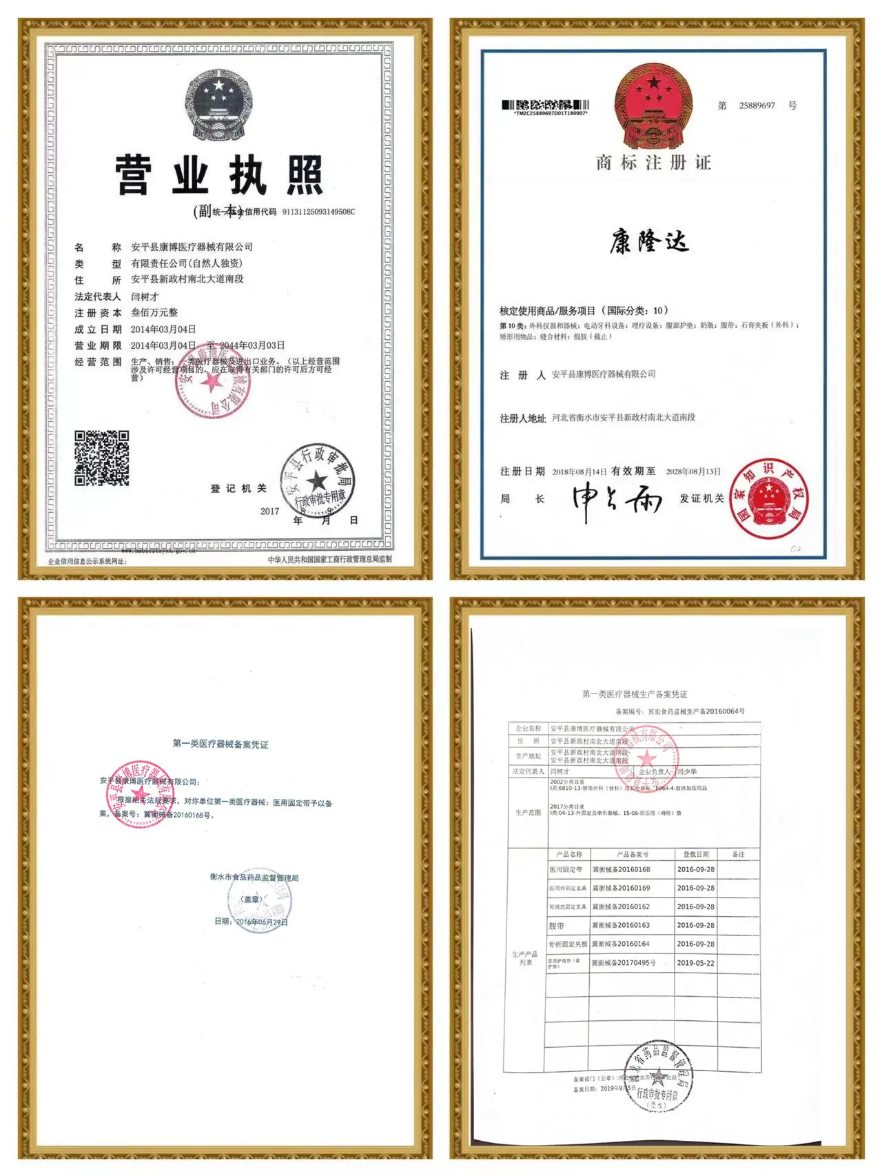固定带