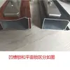 Aleación de Aluminio Cerradura de Puerta de Baño Sin Llave Puerta de Cristal Puerta con Bisagra Espaciado de Agujeros de 110 mm Cerradura de Puerta Manija de Puerta de Inodoro Accesorios para Puertas
