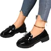 Comercio Exterior Transfronterizo talla extra Zapatos Nuevos Doug Zapatos para Mujer 2024 Mocasines Borla Slip-on talla extra Zapatos Casuales para Mujer