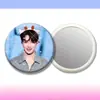 Nuevo espejo de hojalata de Zhang Yixing, espejo de maquillaje, espejo portátil, artículo de apoyo para conciertos, mismo estilo que los productos de Douyin