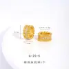 Retención de Color Fuerte Dorado Arena Antiguo Accesorios DIY con Girasol de Diamante, Bolsa de Dinero de Diamante, Pulsera con Cuentas Espaciadoras de Calabaza y Joyería con Cuentas