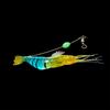 Señuelo suave de camarón colgante con cuentas luminosas, simulación de camarones, boca de lubina, cebo suave para camarones, venta al por mayor de fábrica