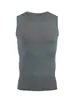 Chaleco Deportivo para Hombre Secado Rápido Transpirable Absorbe la Humedad Absorbe el Sudor Fitness Running Entrenamiento Ajustado Sin Mangas de Seda de Leche